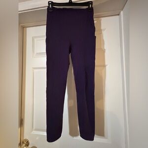Victoria's Secret Deep Purple sparkly leggings